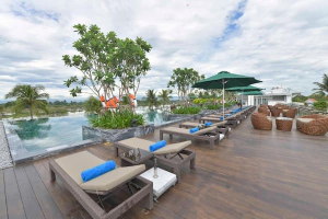 resort Quảng Ngãi có view đẹp gần bãi biển khiến du khách quên lối về