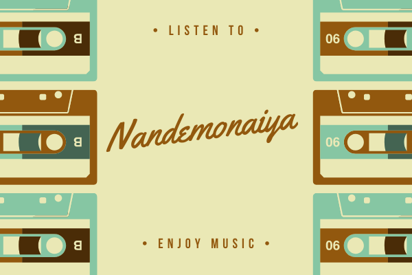 4. Nandemonaiya (YOUR NAME)