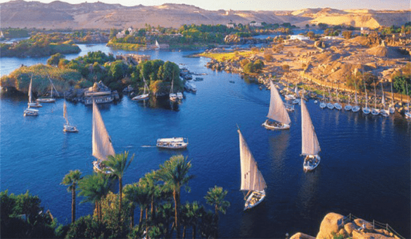 2. Sông Nile (ở Bắc Phi)