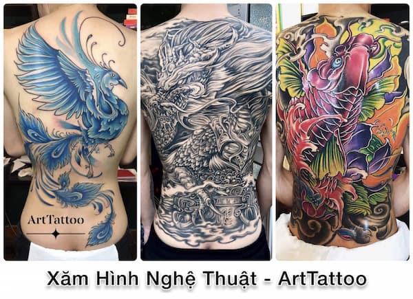 10 Xăm Hình Nghệ Thuật - Art Tattoo