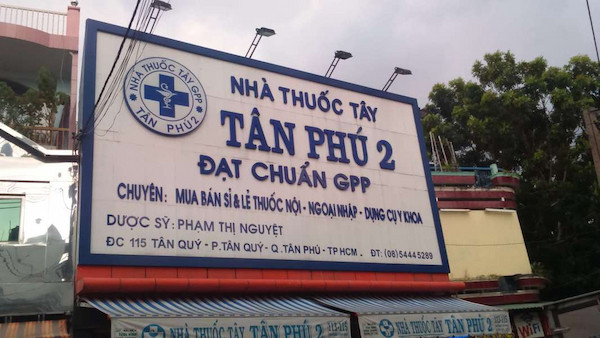 Nhà thuốc Tân Phú Sài Gòn