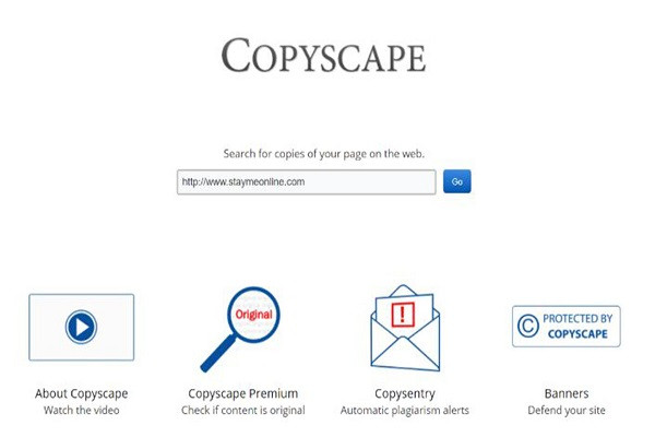 2. Phần mềm Copyscape