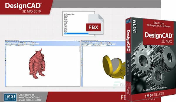 Top 5: Phần mềm vẽ 3d DesignCAD 3D Max