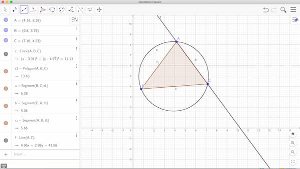 Phần mềm vẽ hình học Geogebra