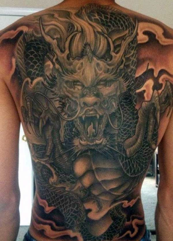 Hình xăm rồng lấp hình cũ kín... - Tattoo Hoang Son | Facebook