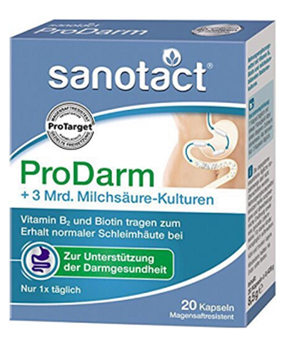 Men vi sinh Sanotact ProDarm của Đức