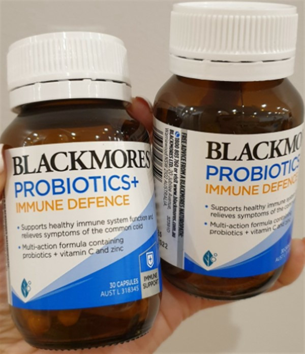 Men vi sinh Blackmores Probiotic + Immune Defence