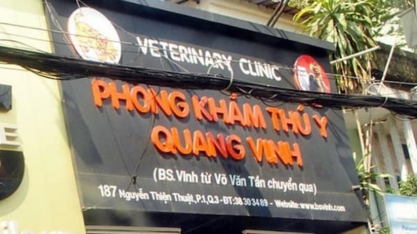 9.  Phòng khám thú y Quang Vinh