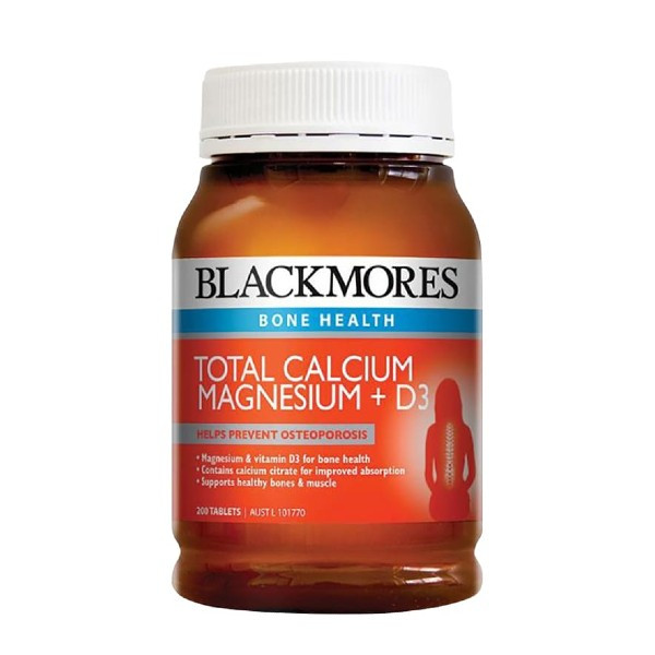 Blackmores Total Calcium Magnesium + D3