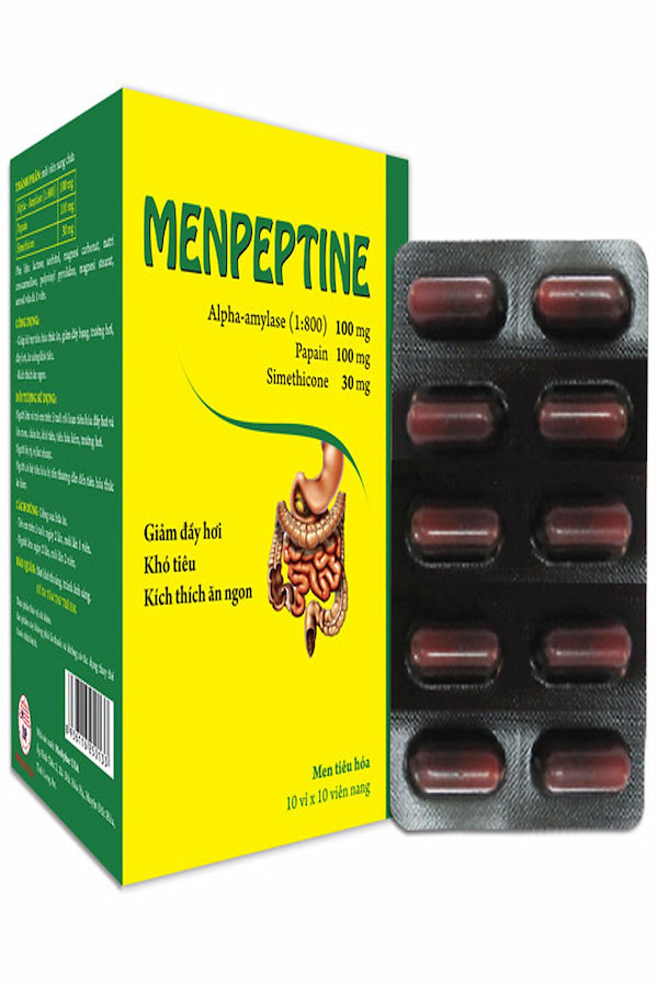 Men tiêu hóa Menpeptine Drops