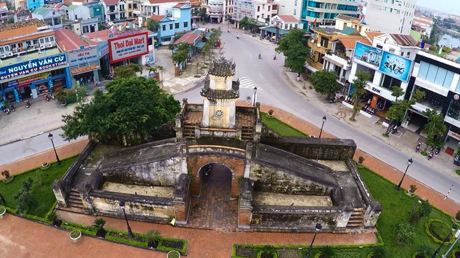 Thành cổ Đồng Hới.
