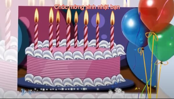 5/ Happy birthday song - Phiên bản tiếng Hàn