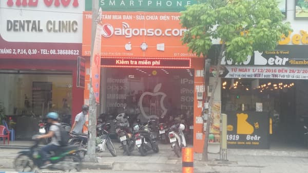Trung tâm sửa chữa điện thoại Sài Gòn Số