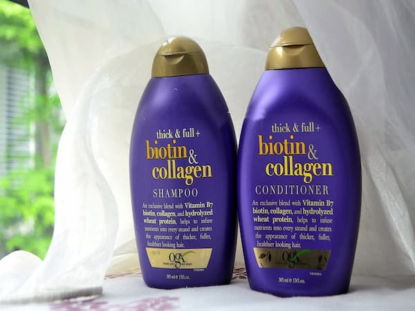 Dầu Gội Dưỡng Dày Tóc OGX Thick & Full + Biotin & Collagen Shampoo
