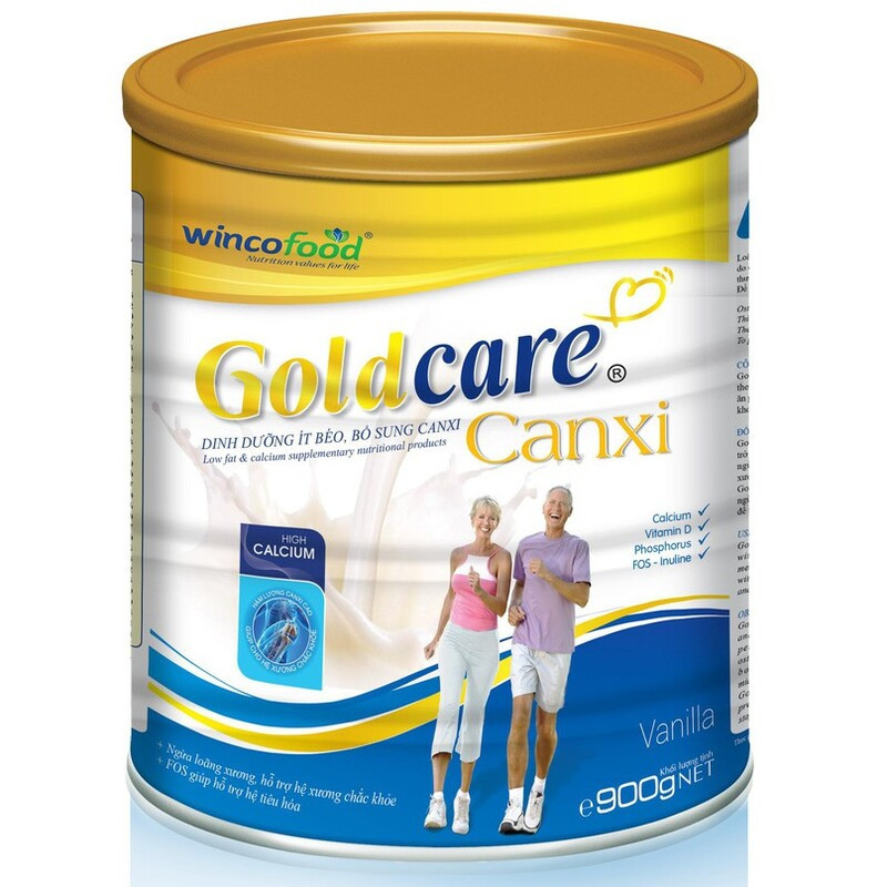 Sữa bột Wincofood GoldCare Canxi