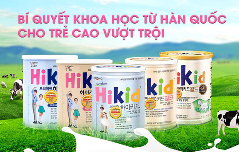 Sữa tăng chiều cao Hikid có tốt không?