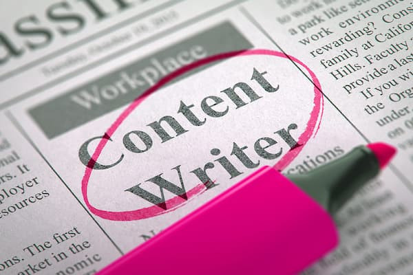 3. Content Writing (viết nội dung)
