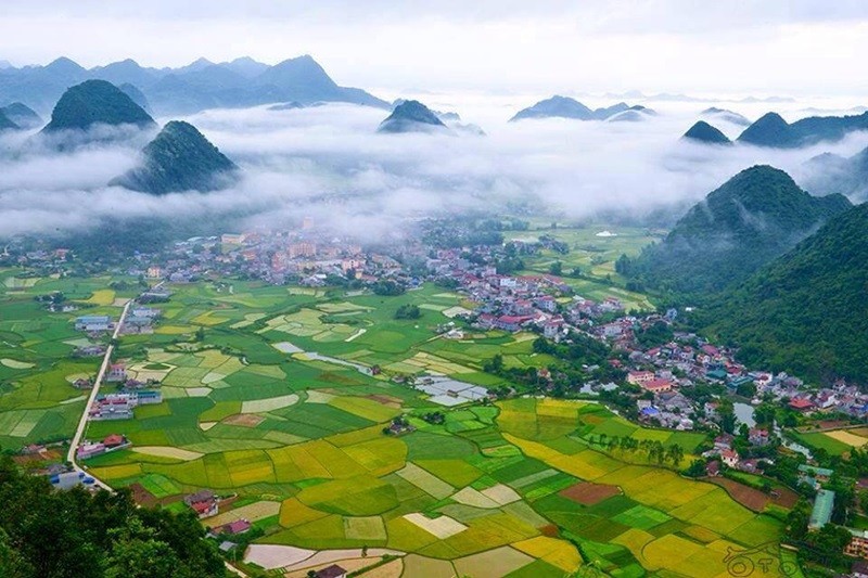 Thung lũng Bồng Lai được thiên nhiên ưu ái ban tặng cho một vẻ đẹp vô cùng quyến rũ