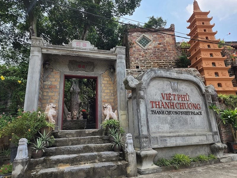 Việt Phủ Thành Chương được xây dựng bao gồm rất nhiều công trình kiến trúc độc đáo