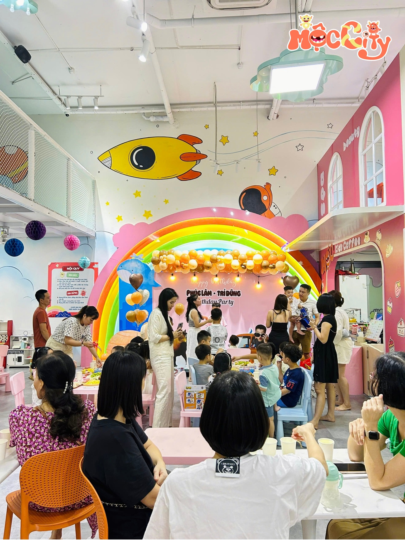 Khu vui chơi trẻ em Mộc Kids Cafe