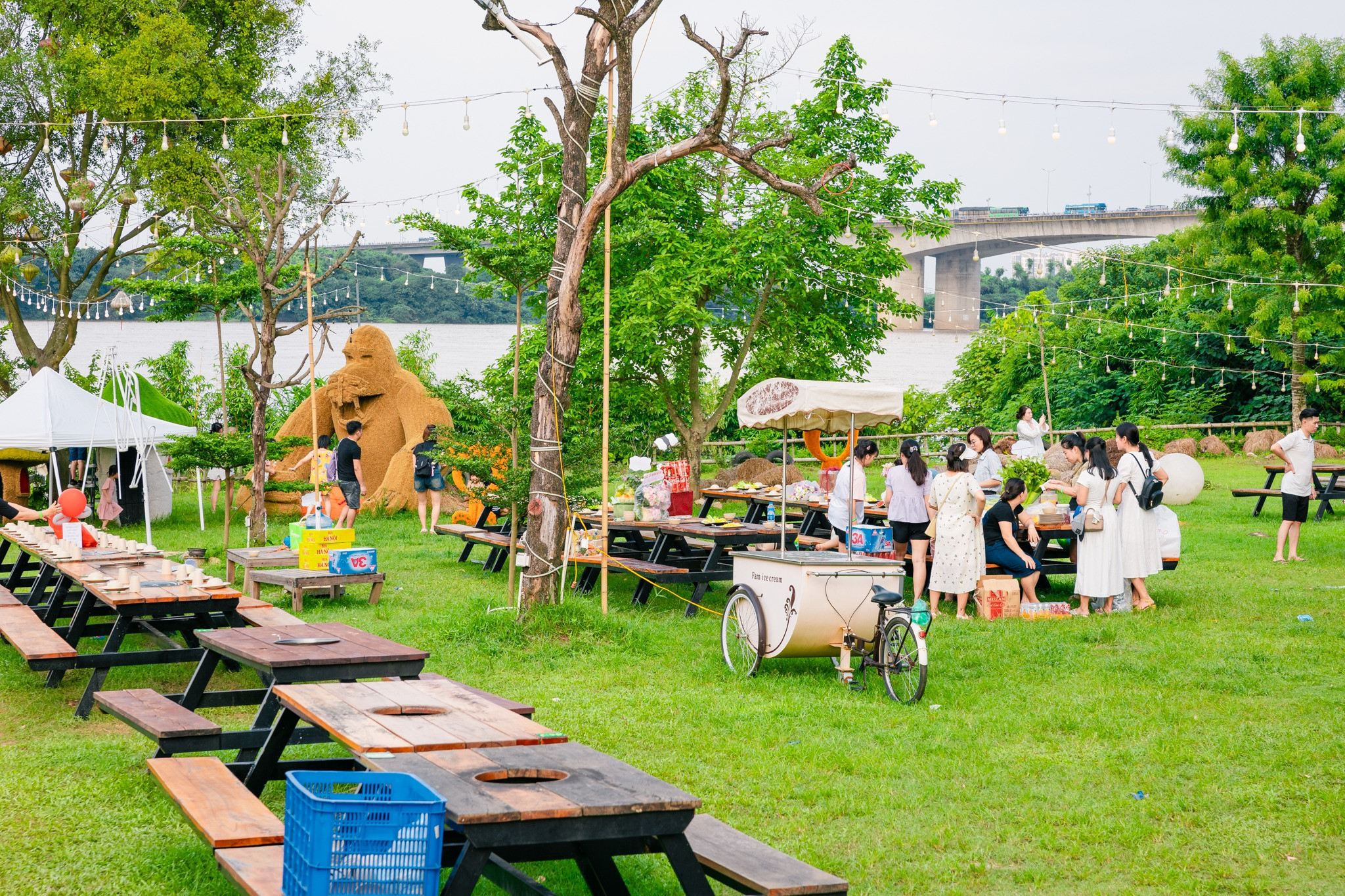 Khu vui chơi vườn nhà bà