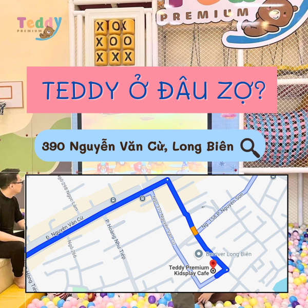 Teddy Premium Kidsplay Cafe Long Biên