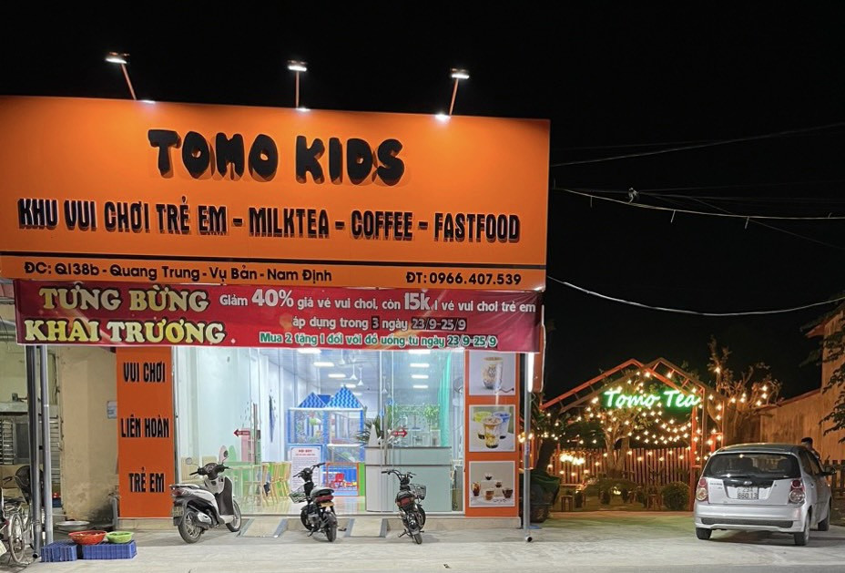 Khu vui chơi Tomo Kids