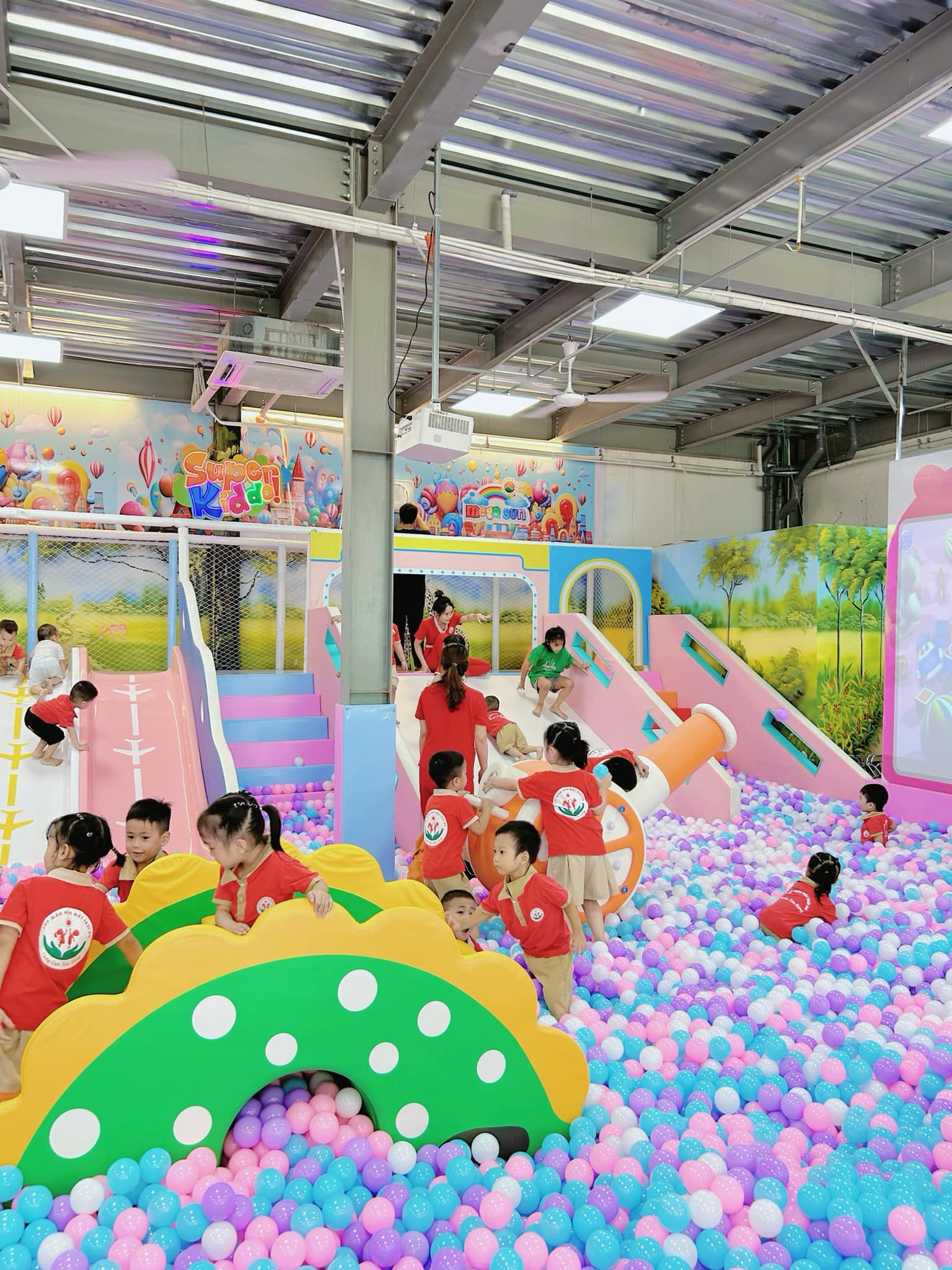 Khu vui chơi trẻ em Ninh Bình Mega Sun
