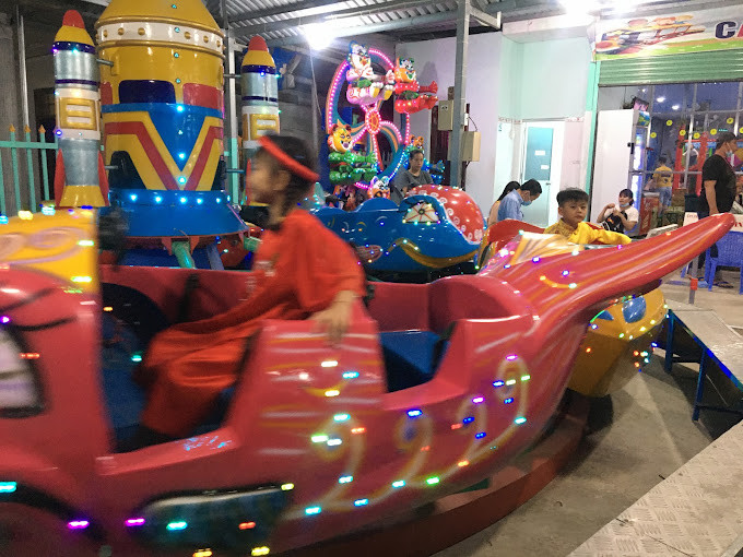 Khu vui chơi trẻ em Chợ Lách Bến Tre. Kid’s Garden