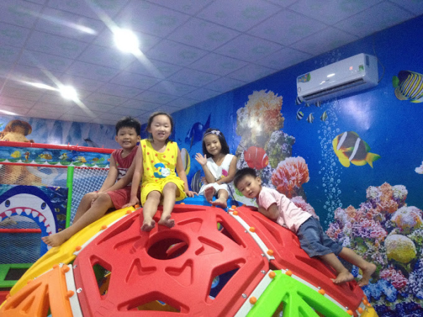 Khu vui chơi trẻ em Chợ Lách Bến Tre. Kid’s Garden