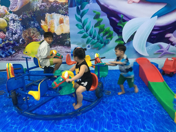 Khu vui chơi trẻ em Chợ Lách Bến Tre. Kid’s Garden