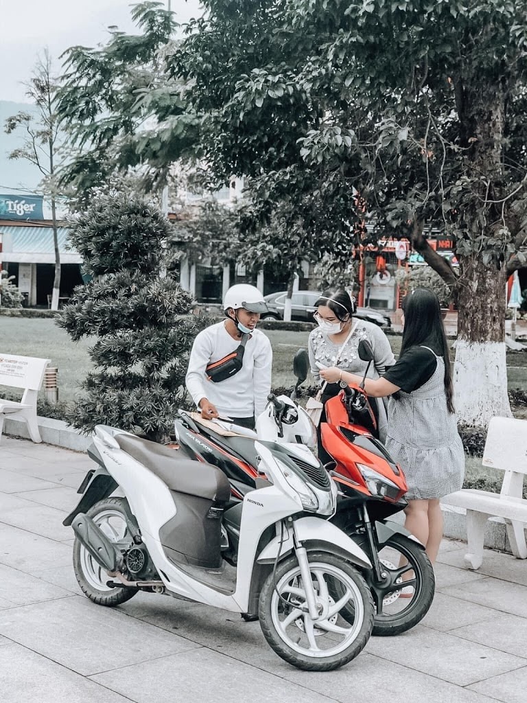 Thuê xe máy Sun World Quảng Ninh
