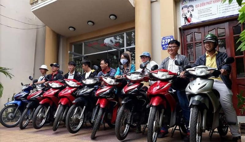 Cửa Hàng Thuê xe máy Rent Motorbike Hải Phòng