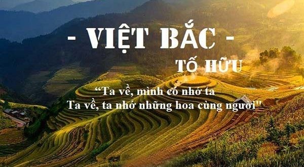 Bài văn phân tích bài thơ Việt Bắc 1
